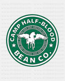 PERCY JACKSON - Bean Co. CLASSIC FIT T-Shirt Short Sleeves - Starbies Coffee Company PJO HOO Percy Jackson and the Olympians