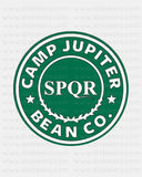 PERCY JACKSON - Bean Co. CLASSIC FIT T-Shirt Short Sleeves - Starbies Coffee Company PJO HOO Percy Jackson and the Olympians