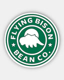 ATLA AVATAR APPA FOUR NATIONS - Bean Co. Small GLOSSY Sticker - Starbies Coffee Company ATLA Avatar the Last Airbender