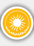PERCY JACKSON - Camp Half-Blood CABIN Circle Stickers Decal GLOSSY Percy Jackson PJO Poseidon Athena Apollo Hades