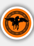 PERCY JACKSON - Camp Half-Blood CABIN Circle Stickers Decal GLOSSY Percy Jackson PJO Poseidon Athena Apollo Hades