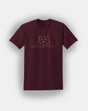 Wisdom's Daughter Walks Alone (Athena) - Bookish Design - Classic Fit T-Shirt Short Sleeves Unisex PJO Percy Jackson Annabeth Chase MoA Mark of Athena