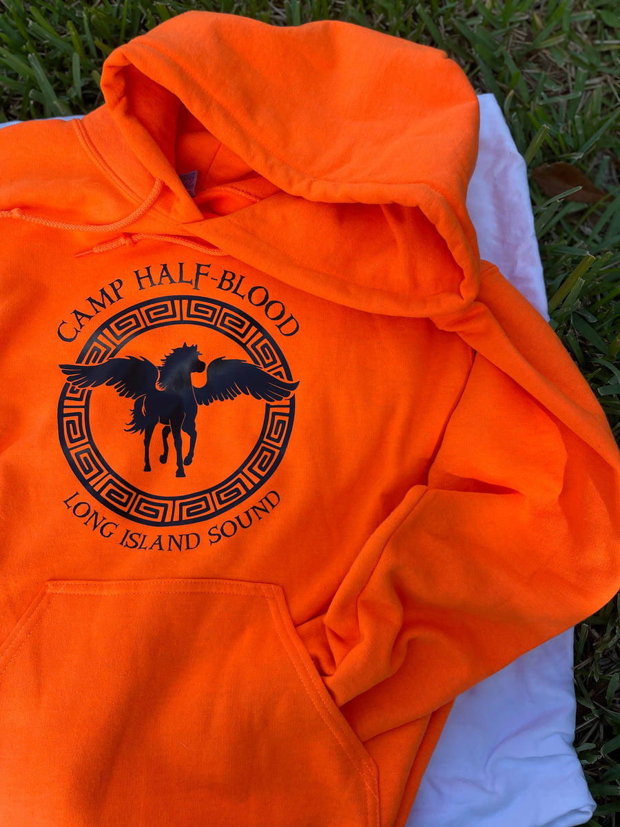 Camp Half Blood Camp Half Blood Cabin ORANGE Youth Hoodie Pullover