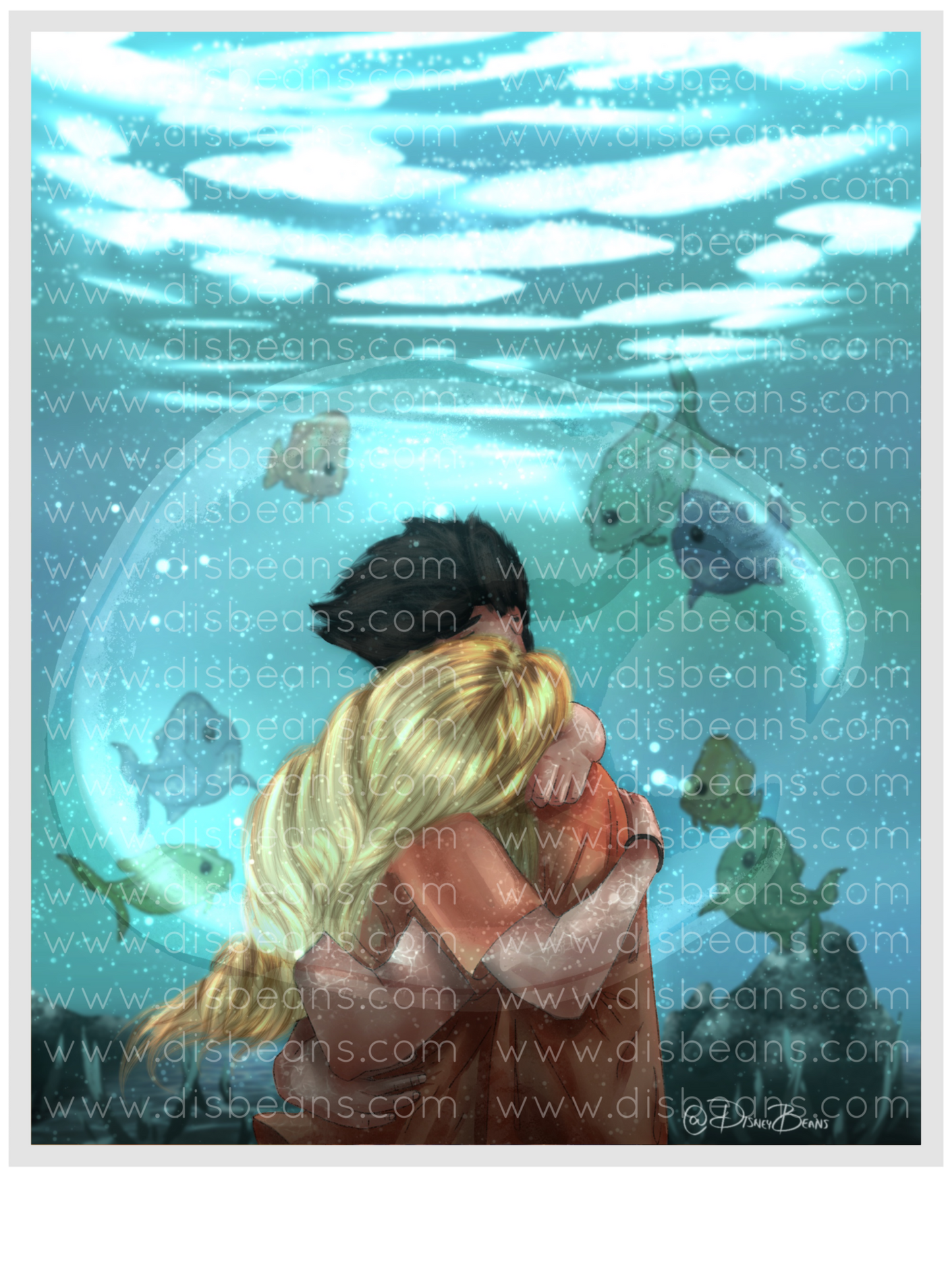 Siren Bay Percabeth Sea Of Monsters Hubris Choose Card-Size Print or Small Glossy Sticker Portrait Percy Jackson PJO and the Olympians