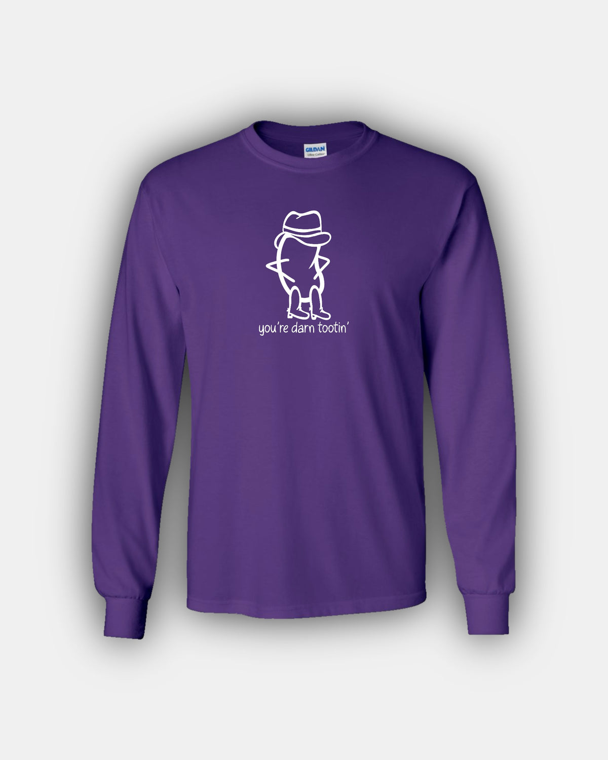 Cowboy Bean “You’re Darn Tootin’” Classic Fit Long Sleeve T-Shirt