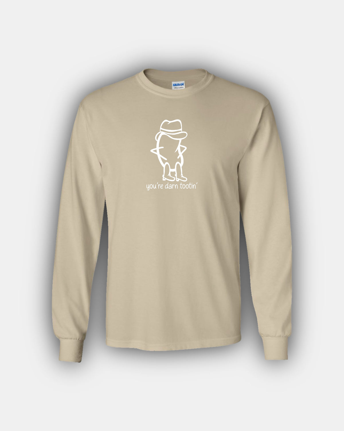 Cowboy Bean “You’re Darn Tootin’” Classic Fit Long Sleeve T-Shirt