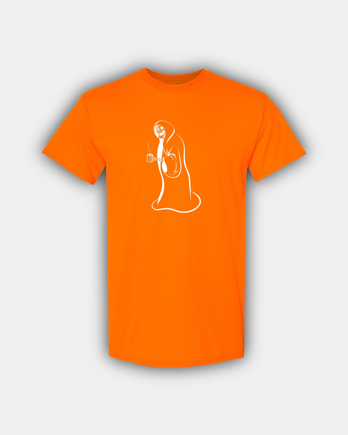 Spooky Hot Coffee Cozy Skelly Beans Classic Fit Short Sleeve T-Shirt
