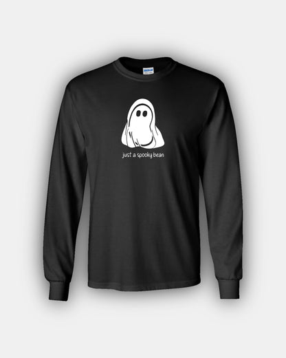 Spooky Ghosty Bean “Just A Spooky Bean” Classic Fit Long Sleeve T-Shirt