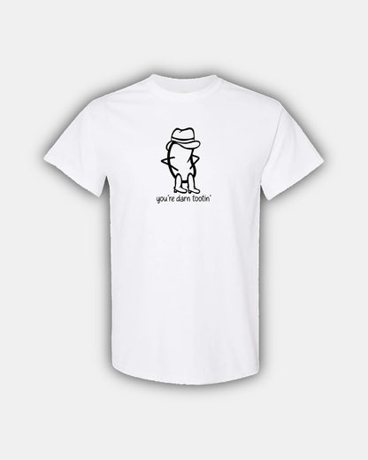 Cowboy Bean “You’re Darn Tootin’” Classic Fit Short Sleeve T-Shirt