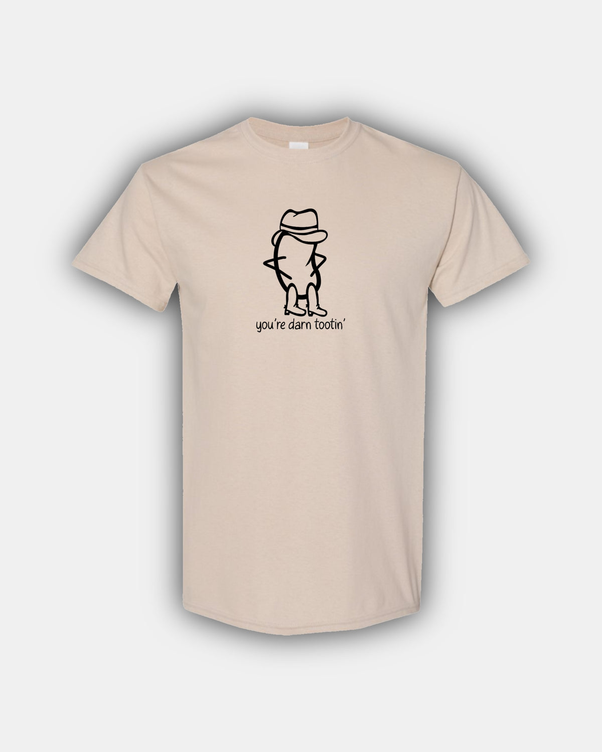 Cowboy Bean “You’re Darn Tootin’” Classic Fit Short Sleeve T-Shirt