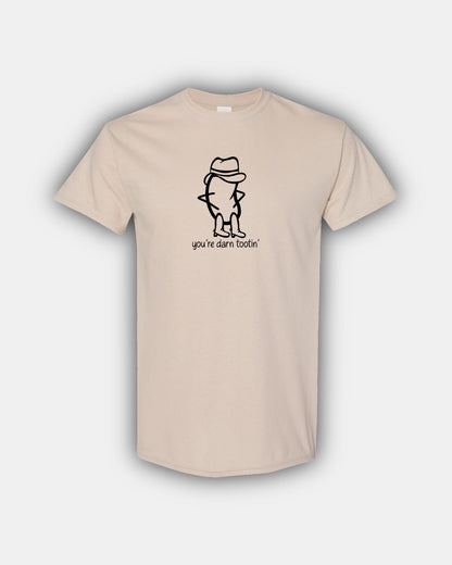 Cowboy Bean “You’re Darn Tootin’” Classic Fit Short Sleeve T-Shirt