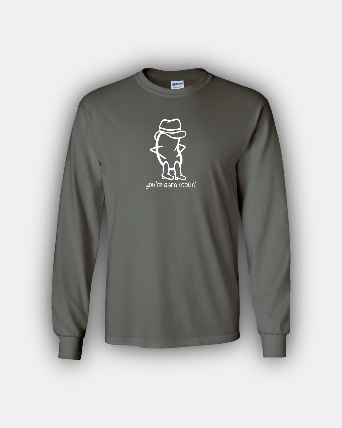 Cowboy Bean “You’re Darn Tootin’” Classic Fit Long Sleeve T-Shirt