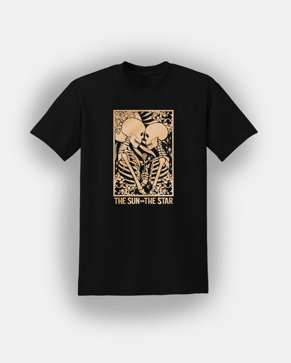The Sun And The Star - Bookish Design - Classic Fit T-Shirt Short Sleeves Unisex PJO Percy Jackson TSATS