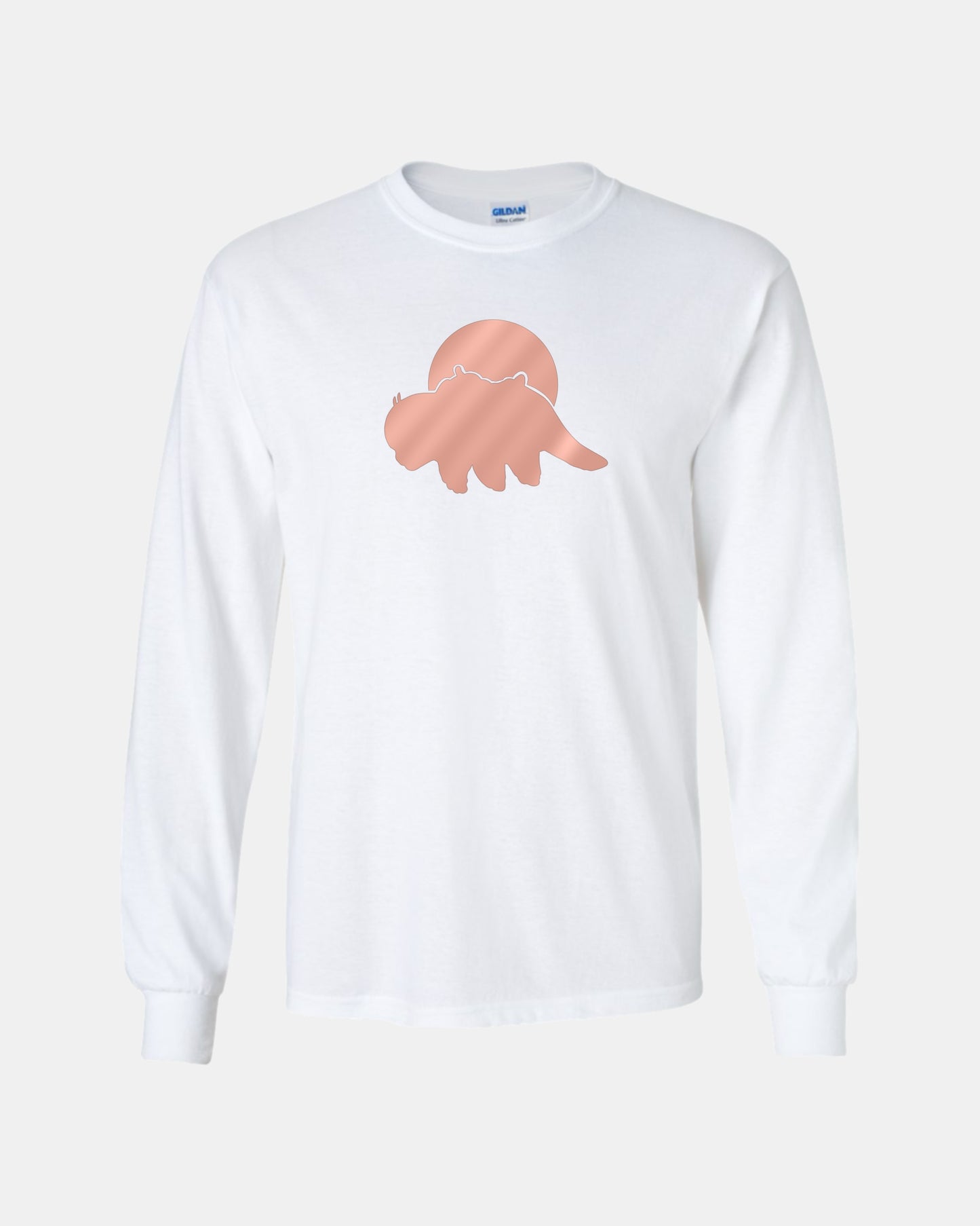 Appa Sun Center Design - Classic Fit Long Sleeve T-Shirt UNISEX ATLA Avatar the Last Airbender