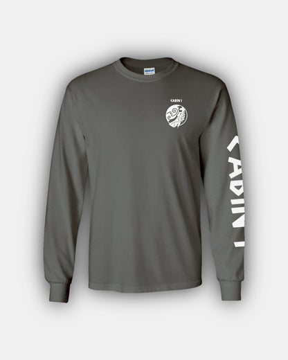 Cabin 1 - Zeus Hand Lightning Bolt Design - Classic Fit Long Sleeve T-Shirt UNISEX PJO Percy Jackson Annabeth Chase