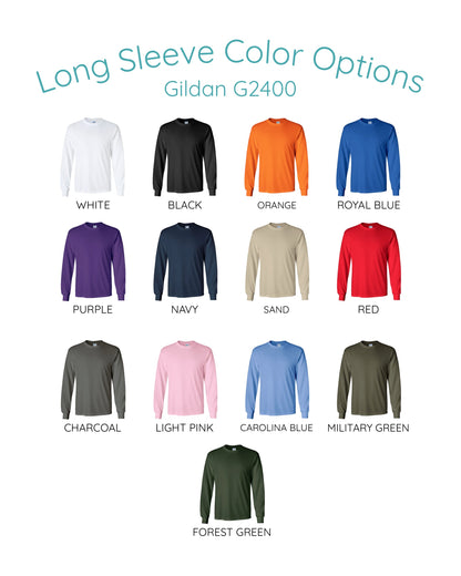 Spooky Ghosty Bean “Just A Spooky Bean” Classic Fit Long Sleeve T-Shirt