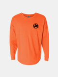 VENTA DE MUESTRA - Camiseta Orange Spirit EN BLANCO Talla SM (mancha tenue en el hombro) - elige tu diseño