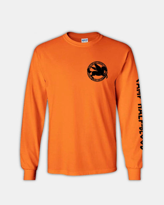 Campamento Mestizo CHB - Diseños nuevos y estándar de Pegasus - Elección de camiseta de ajuste clásico o manga larga UNISEX PJO Percy Jackson y los atletas olímpicos Annabeth Chase
