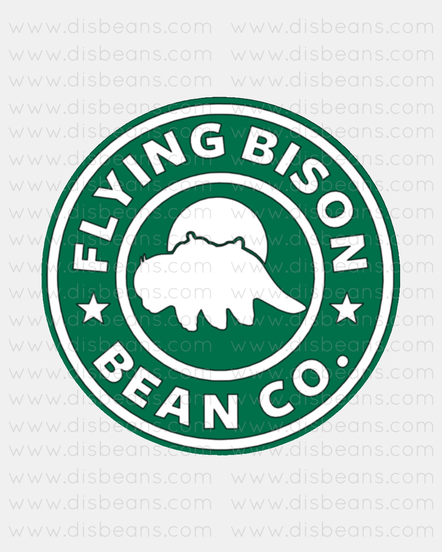ATLA AVATAR APPA FOUR NATIONS - Bean Co. CROPPED Tank Top - Starbies Coffee Company ATLA Avatar The Last Airbender