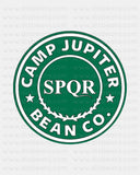 PERCY JACKSON - Bean Co. CLASSIC FIT Camiseta de manga corta - Starbies Coffee Company PJO HOO Percy Jackson y los atletas olímpicos