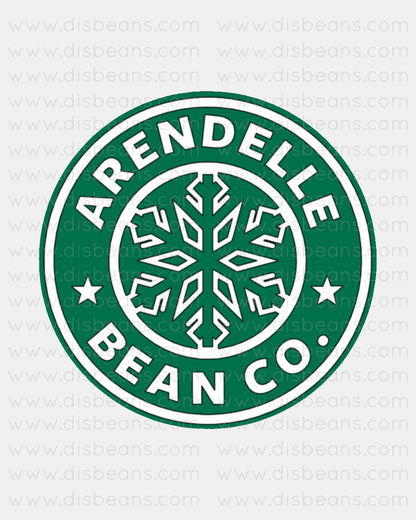 MAGIC CASTLE PIXIE PARKS - Bean Co. CROPPED Tank Top - Starbies Coffee Company Dis Magic Beans Theme