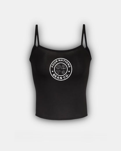 ATLA AVATAR APPA FOUR NATIONS - Bean Co. CROPPED Tank Top - Starbies Coffee Company ATLA Avatar The Last Airbender