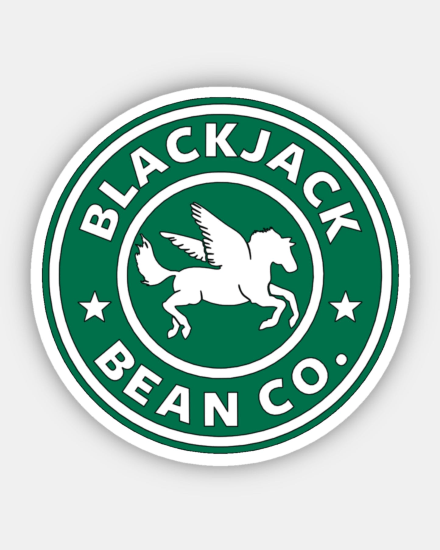 PERCY JACKSON - Bean Co. Small GLOSSY Stickers - Starbies Coffee Company PJO HOO Percy Jackson and the Olympians