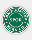 PERCY JACKSON - Bean Co. Small GLOSSY Stickers - Starbies Coffee Company PJO HOO Percy Jackson and the Olympians