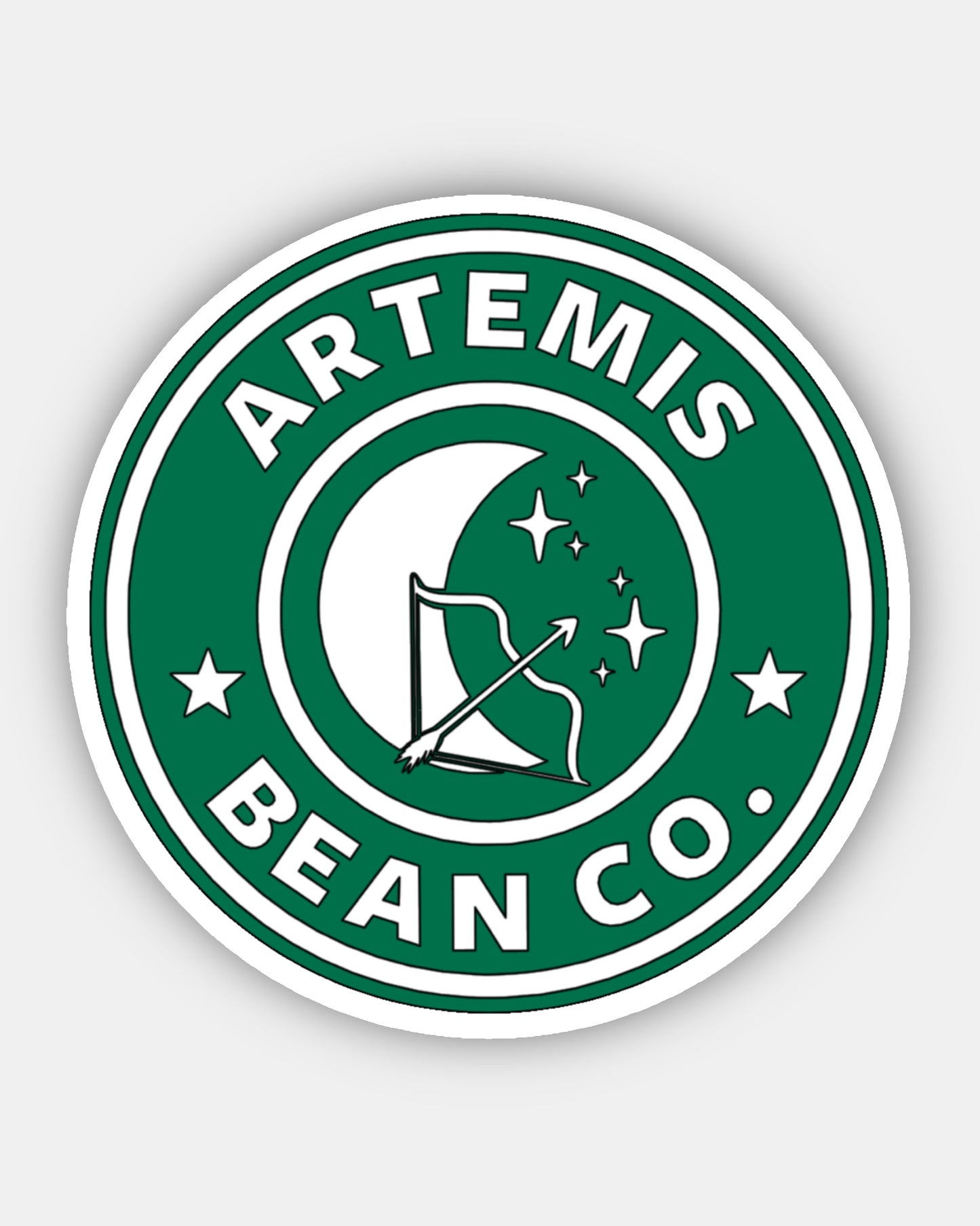 PERCY JACKSON - Bean Co. Small GLOSSY Stickers - Starbies Coffee Company PJO HOO Percy Jackson and the Olympians