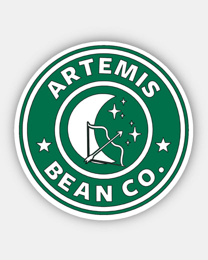 PERCY JACKSON - Bean Co. Small GLOSSY Stickers - Starbies Coffee Company PJO HOO Percy Jackson and the Olympians