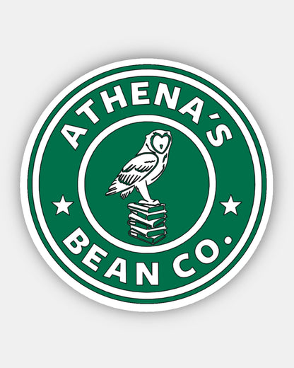 PERCY JACKSON - Bean Co. Small GLOSSY Stickers - Starbies Coffee Company PJO HOO Percy Jackson and the Olympians