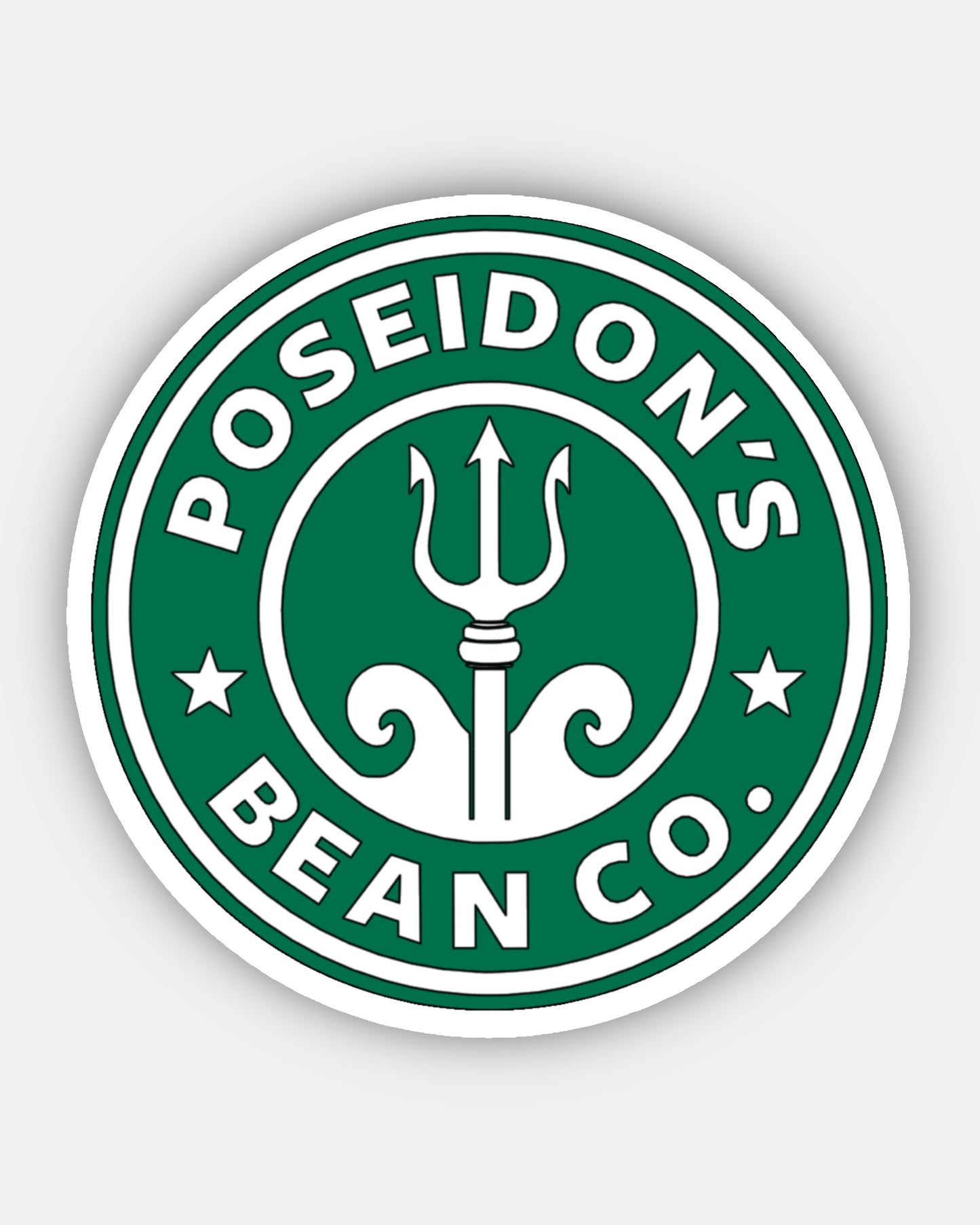 PERCY JACKSON - Bean Co. Small GLOSSY Stickers - Starbies Coffee Company PJO HOO Percy Jackson and the Olympians