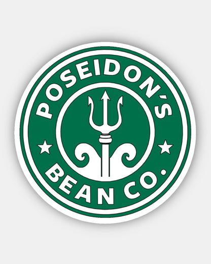 PERCY JACKSON - Bean Co. Small GLOSSY Stickers - Starbies Coffee Company PJO HOO Percy Jackson and the Olympians