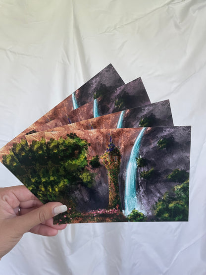 VENTA DE MUESTRA - Art Print Magic Rapunzel Tower (impresión profesional)
