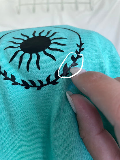 VENTA DE MUESTRA - Camiseta Teal/Green Spirit Talla SM - Cabin 7 Apollo