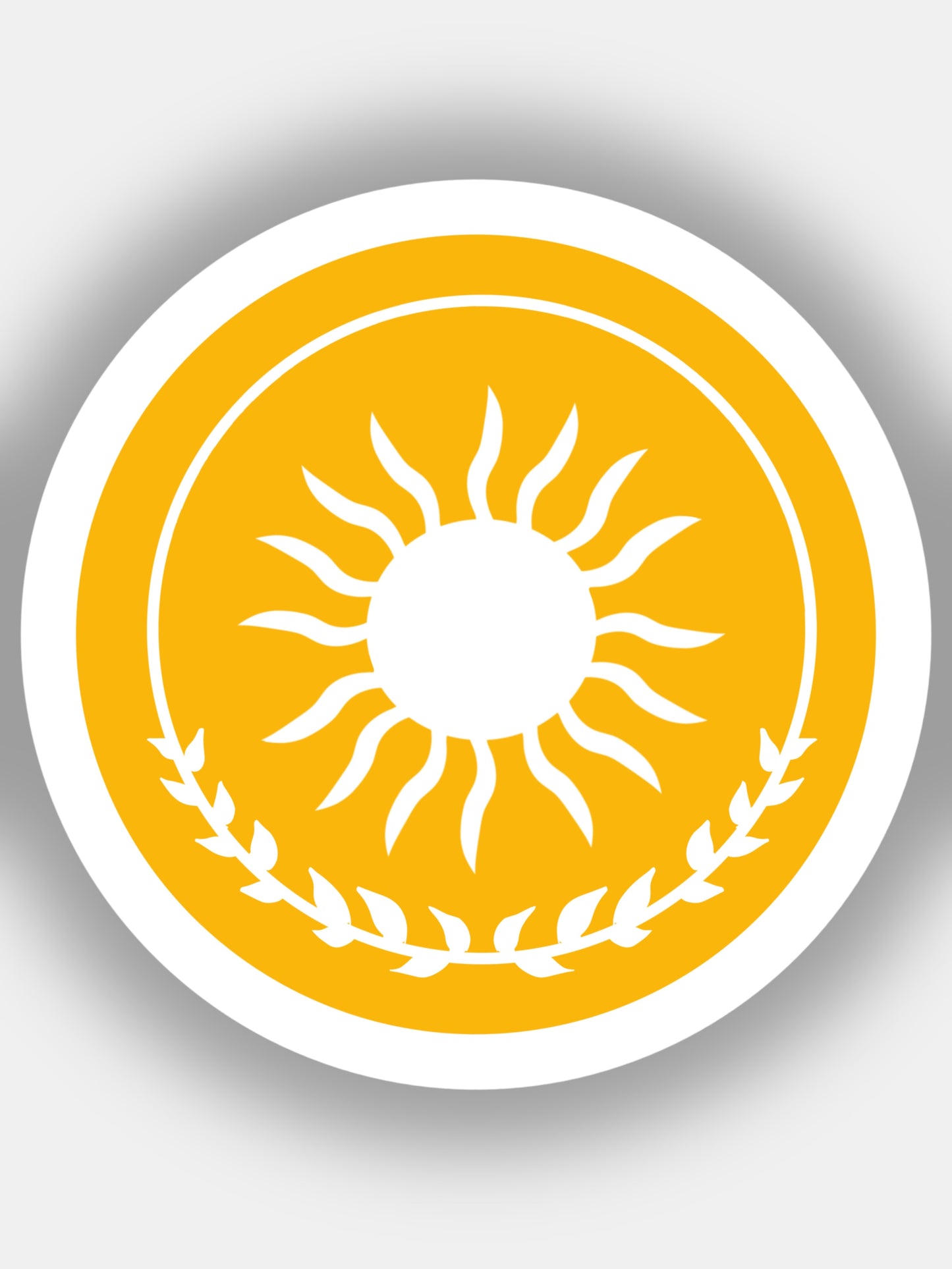 PERCY JACKSON - Camp Half-Blood CABIN Circle Stickers Decal GLOSSY Percy Jackson PJO Poseidon Athena Apollo Hades