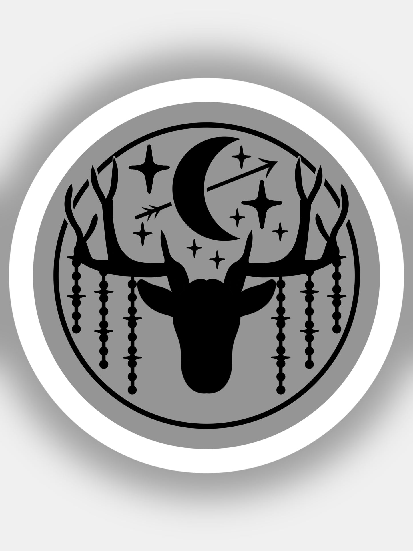 PERCY JACKSON - Camp Half-Blood CABIN Circle Stickers Decal GLOSSY Percy Jackson PJO Poseidon Athena Apollo Hades