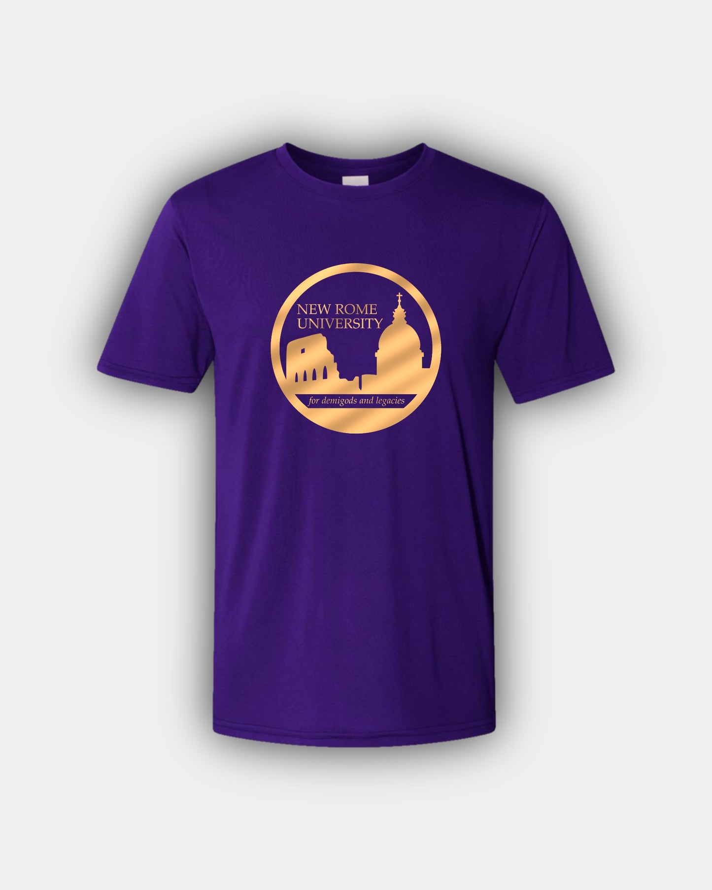 Nueva Universidad de Roma - Para semidioses y legados - Diseño de libros - Camiseta de ajuste clásico Mangas cortas Unisex PJO Percy Jackson MoA Mark of Athena