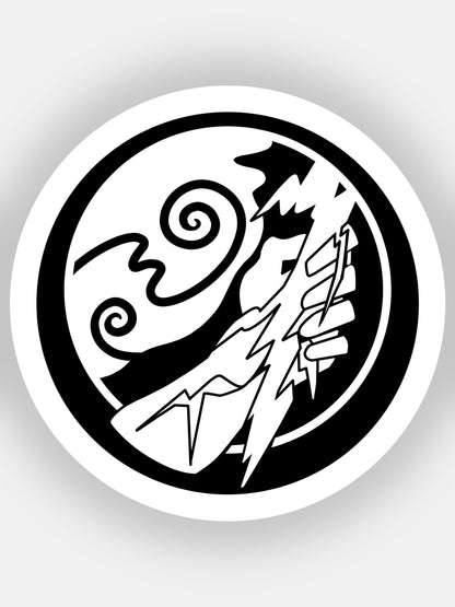 PERCY JACKSON - Camp Half-Blood CABIN Circle Stickers Decal GLOSSY Percy Jackson PJO Poseidon Athena Apollo Hades