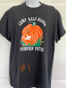 SAMPLE SALE - Black CHB Pumpkin Shirt Size MEDIUM - CHB Standard Pegasus Design