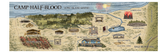 Mapa de Camp Half-Blood - Bookmark 2 WX 6 H pulgadas BOOKMARK Percy Jackson PJO and the Olympians