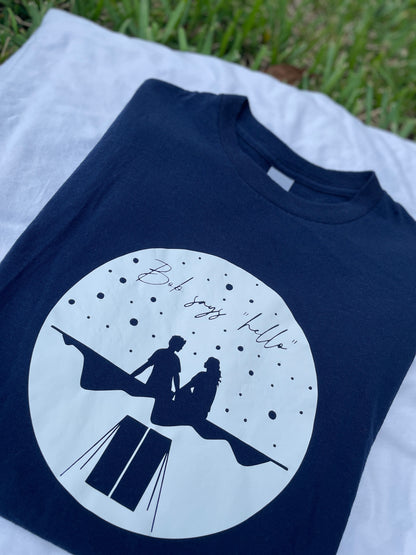 Bob dice hola (Puertas de la muerte) - Diseño de libros - Camiseta de ajuste clásico Mangas cortas Unisex PJO Percy Jackson Annabeth Chase HOH House of Hades