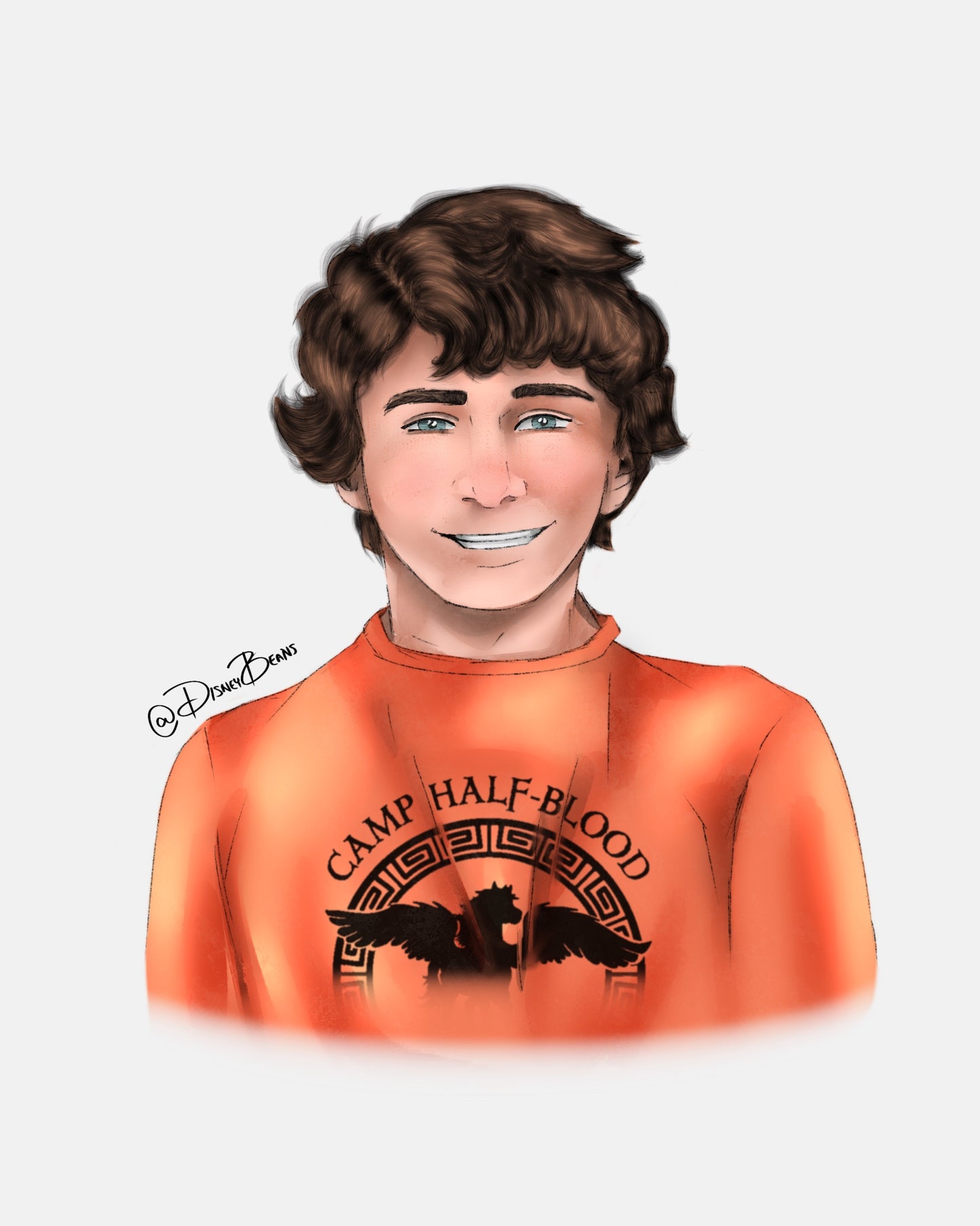 Walker as Percy Sticker Decal GLOSSY Percy Jackson PJO