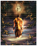 Son of Poseidon in the North Woods - Bookmark 2 W X 6 H inches BOOKMARK or Glossy Sticker Percy Jackson PJO and the Olympians